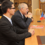 Visit of the Rector of Graduate School of Engineers in Ales (France)
