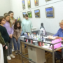 Мастер-класс от стекольного мастера
